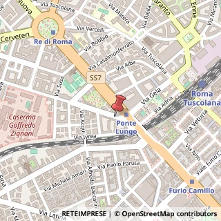 Mappa Via Albenga,  60, 00183 Roma, Roma (Lazio)