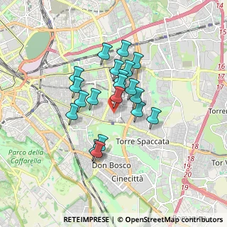 Mappa Via Ferentino, 00172 Roma RM, Italia (1.411)