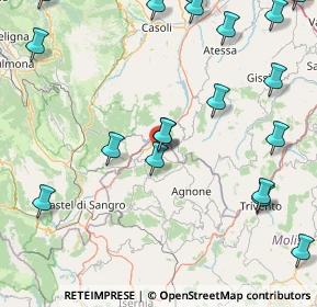 Mappa Viale Europa, 86080 Pescopennataro IS, Italia (24.3865)