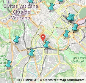 Mappa Via Paolo Caselli, 00100 Roma RM, Italia (2.88833)