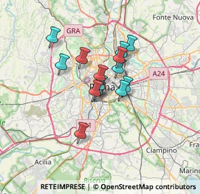Mappa Via Paolo Caselli, 00100 Roma RM, Italia (4.90357)
