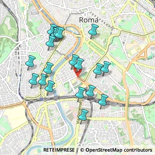 Mappa Via Paolo Caselli, 00100 Roma RM, Italia (1.016)