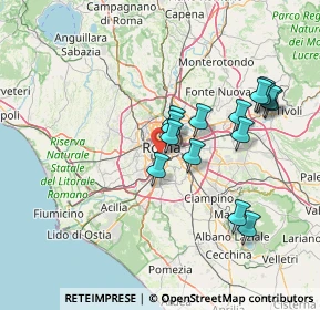 Mappa Via Paolo Caselli, 00100 Roma RM, Italia (14.52867)