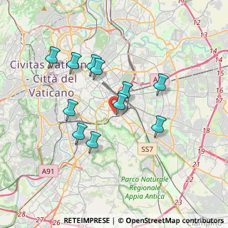 Mappa Via Solunto, 00183 Roma RM, Italia (3.44545)