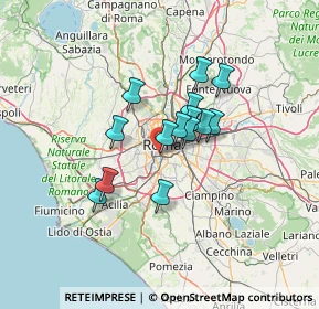 Mappa Largo Dino Frisullo, 00153 Roma RM, Italia (9.90143)