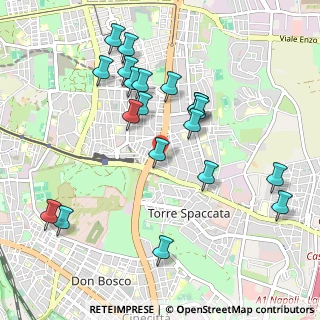 Mappa Via Pier Andrea Saccardo, 00172 Roma RM, Italia (1.09)