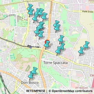Mappa Via Marsilio Cagnati, 00172 Roma RM, Italia (1.137)