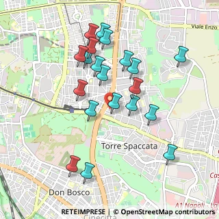 Mappa Via Pier Andrea Saccardo, 00172 Roma RM, Italia (0.9915)