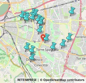 Mappa Via Pier Andrea Saccardo, 00172 Roma RM, Italia (1.99944)