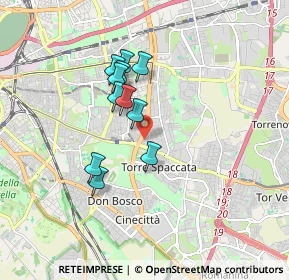 Mappa Via Marsilio Cagnati, 00172 Roma RM, Italia (1.47545)