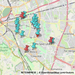 Mappa Via Marsilio Cagnati, 00172 Roma RM, Italia (1.991)