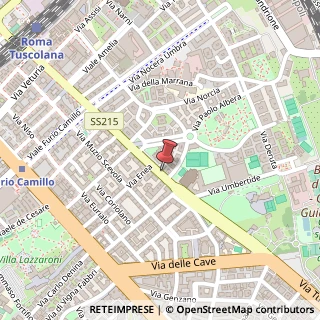 Mappa Via Tuscolana, 339, 00181 Roma, Roma (Lazio)