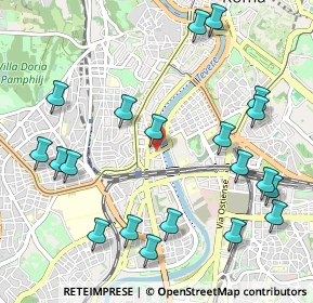 Mappa Via degli Stradivari, 00153 Roma RM, Italia (1.319)