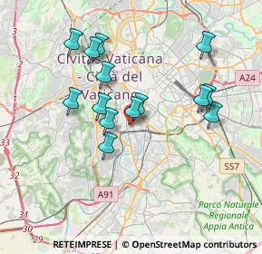 Mappa Via degli Stradivari, 00153 Roma RM, Italia (3.51143)