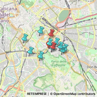 Mappa Via Vescia, 00183 Roma RM, Italia (1.135)