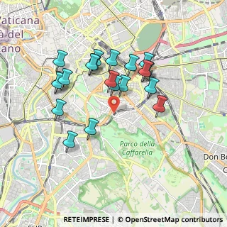 Mappa Via Vescia, 00183 Roma RM, Italia (1.786)