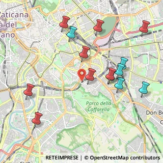 Mappa Via Vescia, 00183 Roma RM, Italia (2.37929)