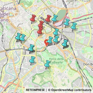 Mappa Via Vescia, 00183 Roma RM, Italia (1.9695)