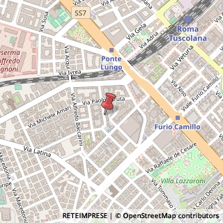 Mappa Via Pasquale Tola, 22, 00179 Roma, Roma (Lazio)