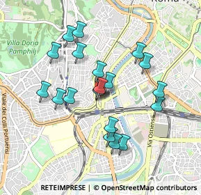 Mappa Via del Monte Crescenzo, 00153 Roma RM, Italia (0.8405)