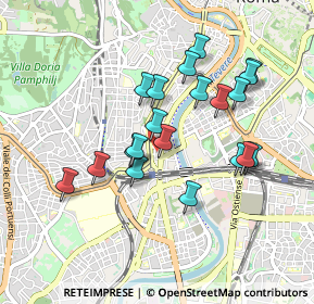 Mappa Via del Monte Crescenzo, 00153 Roma RM, Italia (0.857)