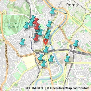 Mappa Via Crescenzo del Monte, 00153 Roma RM, Italia (0.9245)