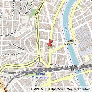 Mappa Via Ettore Rolli, 23, 00153 Roma, Roma (Lazio)
