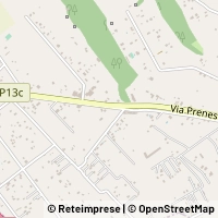 नक्शा Gallicano nel Lazio