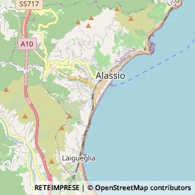 Mappa Alassio