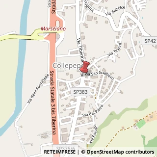 Mappa Via Tiberina Zona Industriale Collepepe, 06050 Perugia PG, Italia, 06050 Collazzone, Perugia (Umbria)