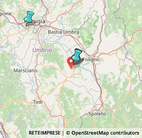 Mappa Via Gaglioli, 06031 Bevagna PG, Italia (56.80231)