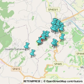 Mappa Via Gaglioli, 06031 Bevagna PG, Italia (1.5)