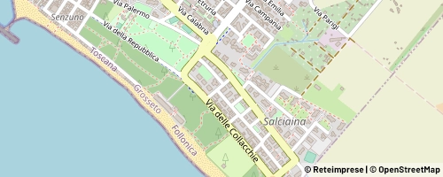 Mappa Follonica