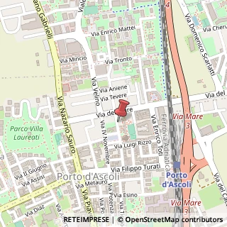 Mappa Via Damiano Chiesa, 46, 63074 San Benedetto del Tronto, Ascoli Piceno (Marche)