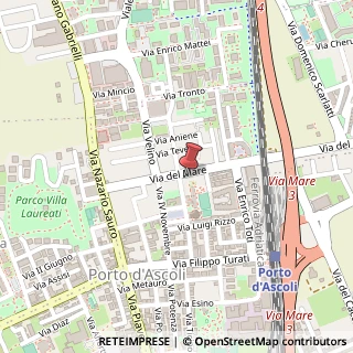 Mappa Via Damiano Chiesa, 54, 63039 San Benedetto del Tronto, Ascoli Piceno (Marche)