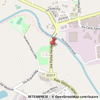 Mappa Via Nestore Ponte, 40, 06055 Marsciano, Perugia (Umbria)