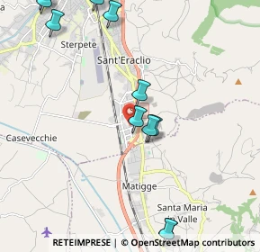 Mappa Via Casale Elvira - S. Eraclio, 06034 Foligno PG, Italia (2.69364)