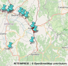 Mappa Via Casale Elvira - S. Eraclio, 06034 Foligno PG, Italia (19.39)