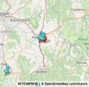 Mappa Localita' Le Corone, 06039 Trevi PG, Italia (35.3775)