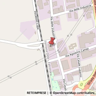 Mappa Via delle Industrie, 40, 06034 Foligno, Perugia (Umbria)