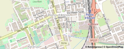 Mappa San Benedetto del Tronto