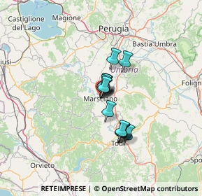 Mappa SS317, 06055 Marsciano PG, Italia (7.825)