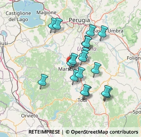 Mappa SS317, 06055 Marsciano PG, Italia (12.21222)
