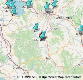 Mappa SS317, 06055 Marsciano PG, Italia (20.25333)