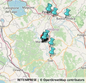 Mappa SS317, 06055 Marsciano PG, Italia (8.11857)