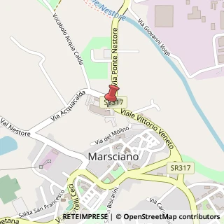 Mappa Piazza Giuseppe Fornasa, 11, 06055 Marsciano, Perugia (Umbria)