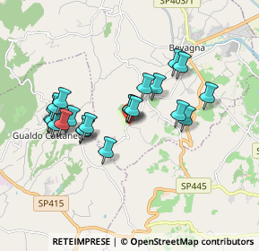 Mappa Loc. Pian di boccio, 06031 Bevagna PG, Italia (1.66818)