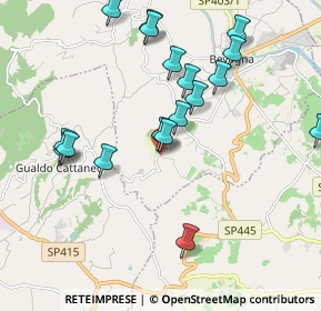 Mappa Loc. Pian di boccio, 06031 Bevagna PG, Italia (2.3585)