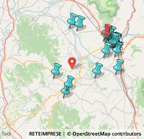 Mappa Loc. Pian di boccio, 06031 Bevagna PG, Italia (8.9415)