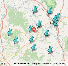 Mappa Via Pian di Boccio, 06031 Bevagna PG, Italia (8.7715)